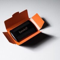 Beviro Pear Wood Beard Comb - Afbeelding 2