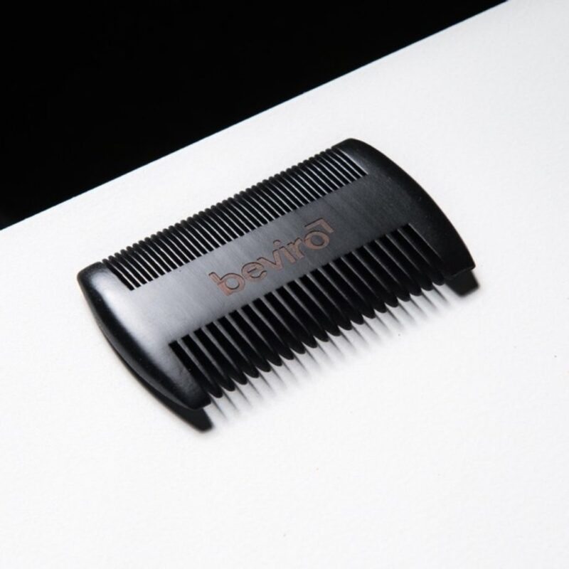 Beviro Pear Wood Beard Comb