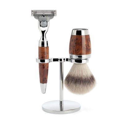 Scheerset - 3-delig - Silvertip Fibre® - Stylo Mach3