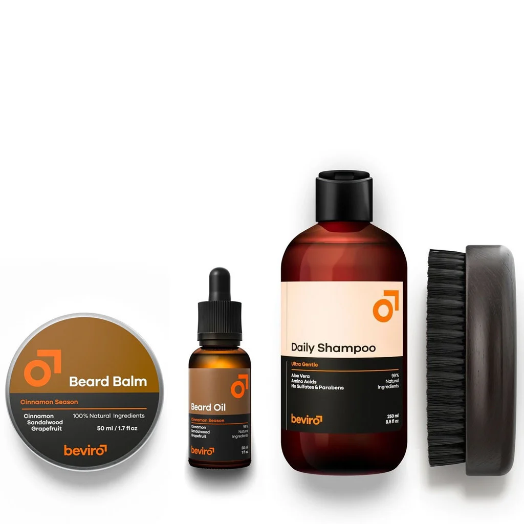 Beviro Complete Beard Set - Cinnamon Season - Afbeelding 2